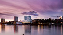 Bild på Umeå skyline